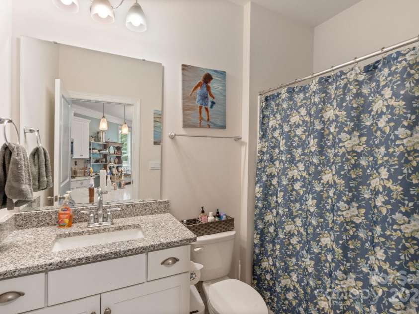 116 Hornbeam Lane, Mooresville, NC 28117.  MLS# CAR4161941, YatesRealty ID 14008. Downstairs bath