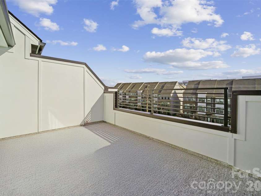 3656 Tryon Street, Charlotte, NC 28217.  MLS# CAR4362769, YatesRealty ID 14014. Private Rooftop Terrace
