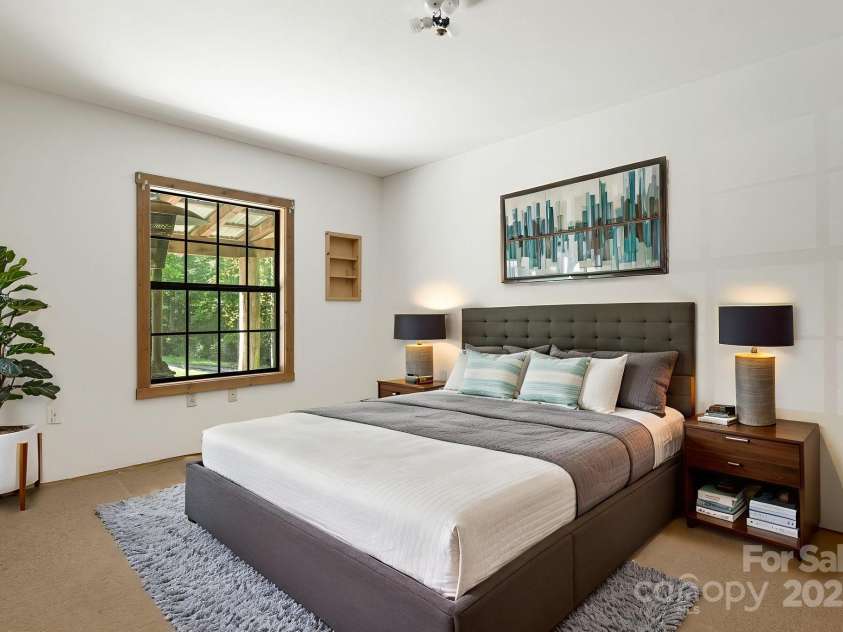 206 Willow Lane, Rosman, NC 28772.  MLS# CAR4290830, YatesRealty ID 1402. Room is virtually staged