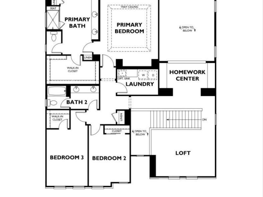 604 Hyder Trail, Tega Cay, SC 29708.  MLS# CAR4214719, YatesRealty ID 1402. Sample Floor Plan