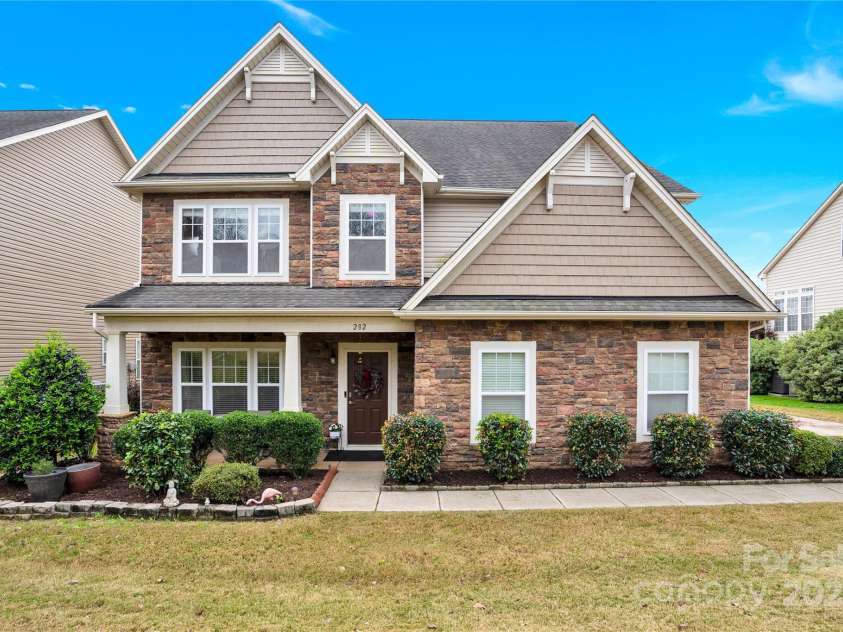 282 Fischer Road, Fort Mill, SC 29175.  MLS# CAR4254073, YatesRealty ID 14026. Front Elevation