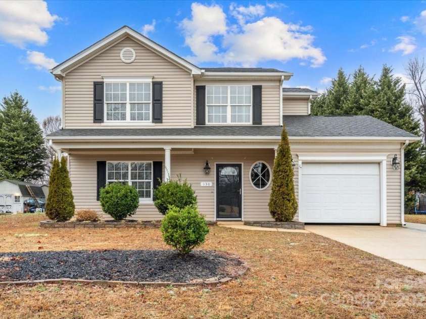 130 Valley Glen Drive, Troutman, NC 28166.  MLS# CAR4258057, YatesRealty ID 1403. 