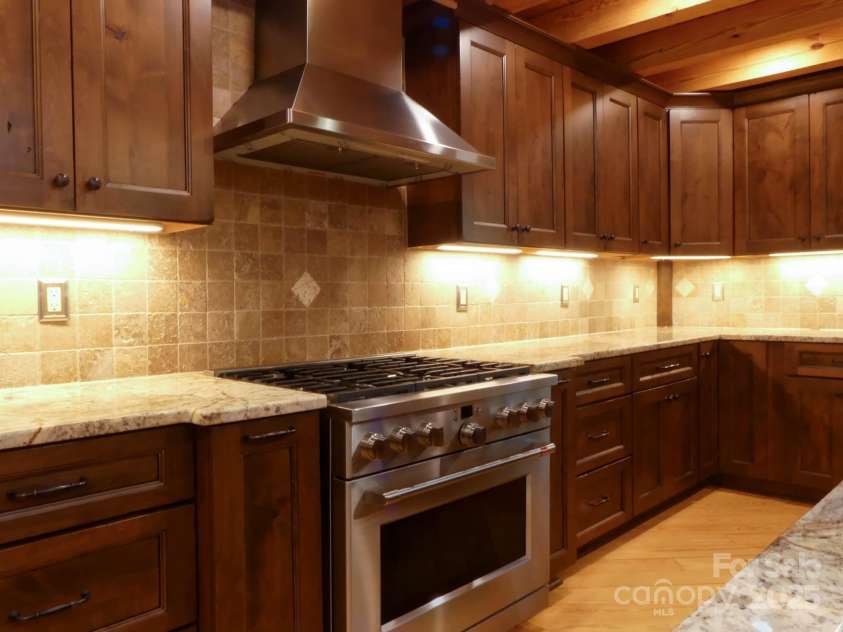 214 Whitney Boulevard, Lake Lure, NC 28746.  MLS# CAR4231828, YatesRealty ID 1404. Main Kitchen