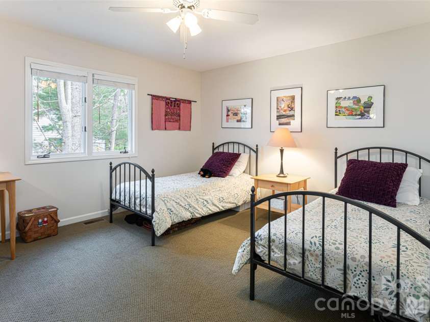 168 Skyview Circle, Asheville, NC 28804.  MLS# CAR4349077, YatesRealty ID 14041. Guest room