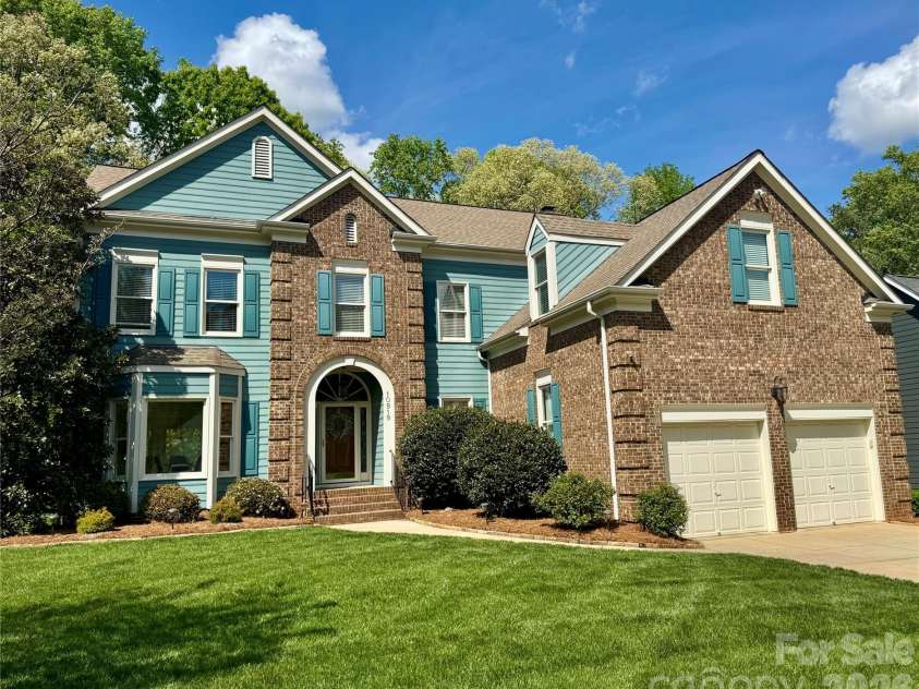 10919 Jordan Rae Lane, Charlotte, NC 28277.  MLS# CAR4361013, YatesRealty ID 14042. Front Elevation