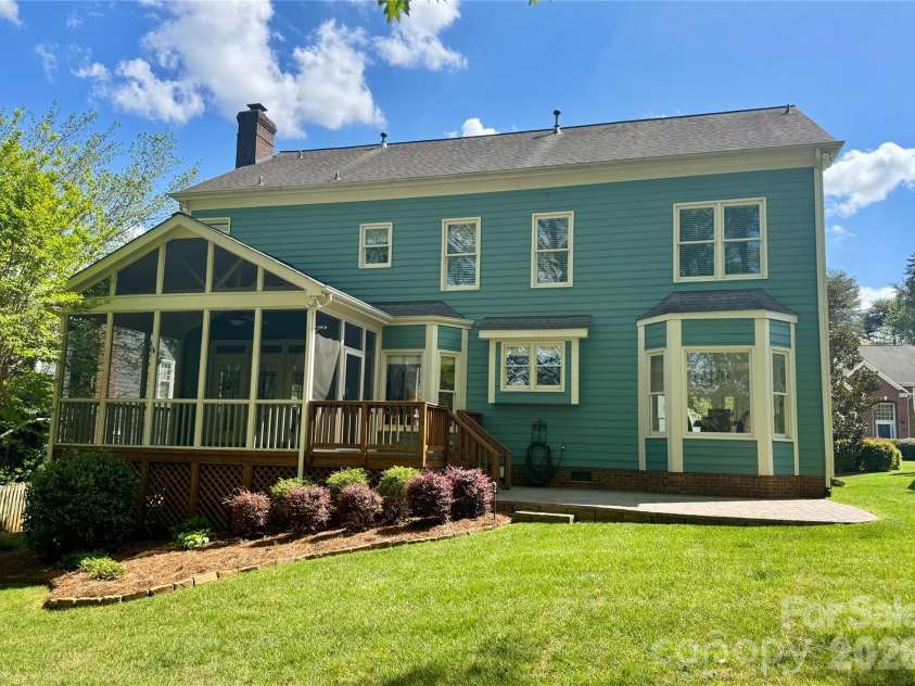 10919 Jordan Rae Lane, Charlotte, NC 28277.  MLS# CAR4361013, YatesRealty ID 14042. Rear Elevation