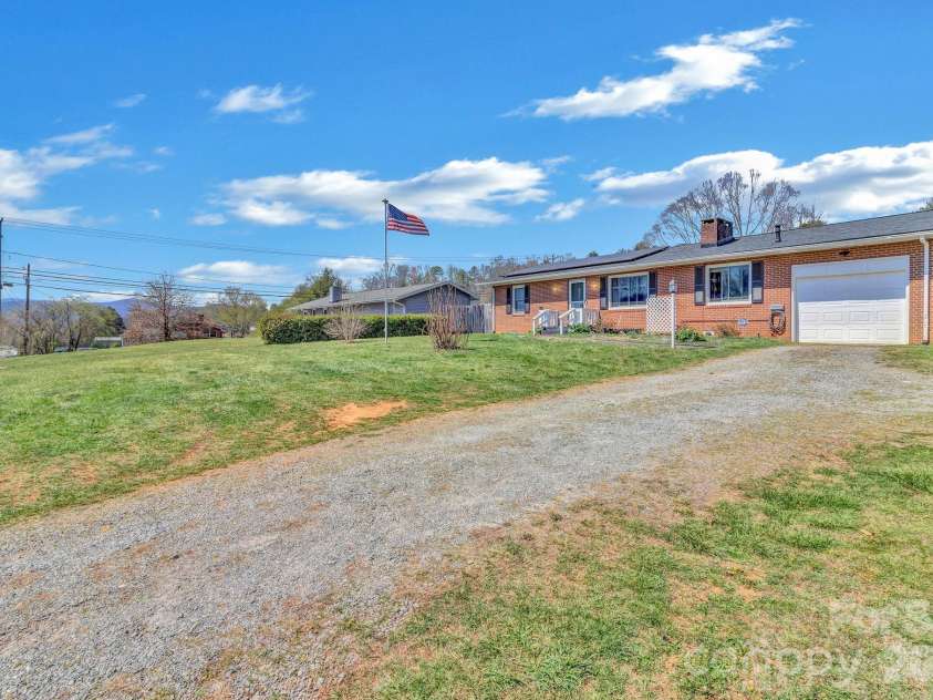 1195 Hendersonville Highway, Pisgah Forest, NC 28768.  MLS# CAR4358803, YatesRealty ID 14045. 