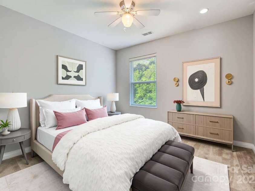 6335 Ziegler Lane, Charlotte, NC 28269.  MLS# CAR4256631, YatesRealty ID 14045. Virtually staged