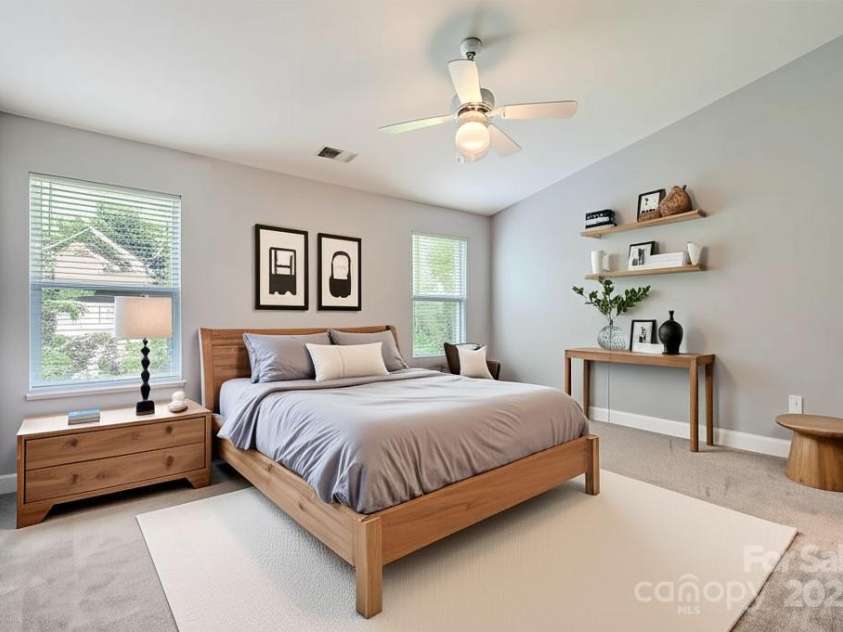 6335 Ziegler Lane, Charlotte, NC 28269.  MLS# CAR4256631, YatesRealty ID 14045. Virtually staged