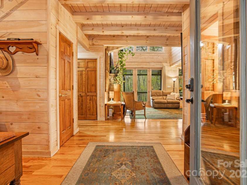 60 Laurel Lane, Mars Hill, NC 28754.  MLS# CAR4256396, YatesRealty ID 14054. Front entrance