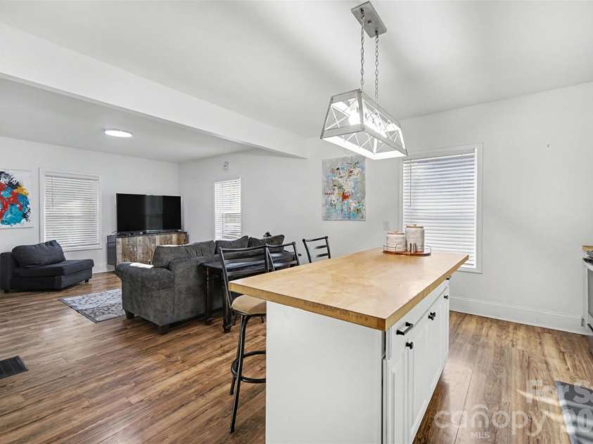 918 8th Street, Lancaster, SC 29720.  MLS# CAR4350449, YatesRealty ID 14063. Kitchen into Living Room