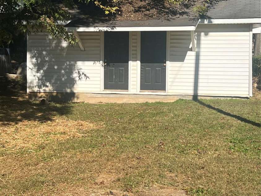 524 Railroad Drive, Concord, NC 28025.  MLS# CAR4260614, YatesRealty ID 14066. Large 2 room/access storage shed