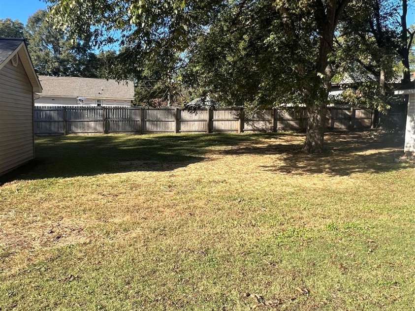 524 Railroad Drive, Concord, NC 28025.  MLS# CAR4260614, YatesRealty ID 14066. Large Backyard