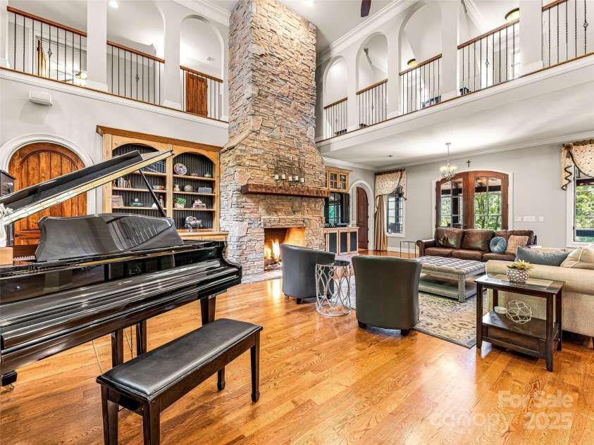 202 Emerald Lane, Maggie Valley, NC 28751.  MLS# CAR4047356, YatesRealty ID 14071. Gracious spaces for entertaining.