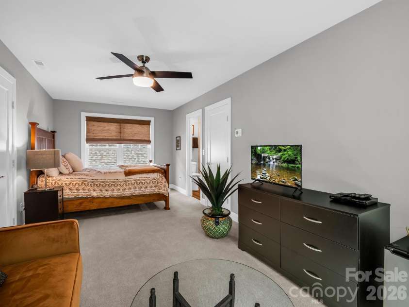 29 Stonehollow Lane, Brevard, NC 28712.  MLS# CAR4347760, YatesRealty ID 14076. 3rd bedroom upstairs