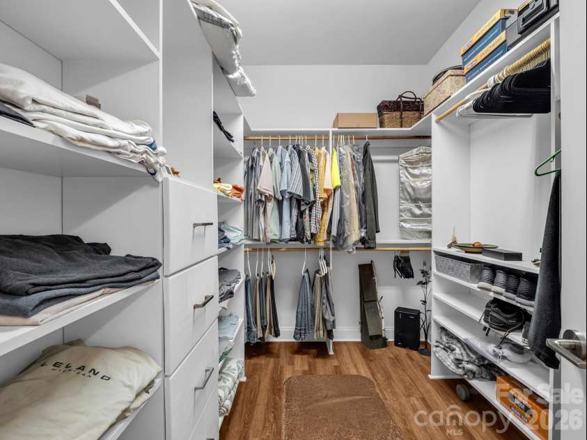 29 Stonehollow Lane, Brevard, NC 28712.  MLS# CAR4347760, YatesRealty ID 14076. Spacious primary closet