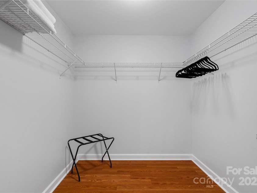 2510 Sherrill Street, Charlotte, NC 28208.  MLS# CAR4294165, YatesRealty ID 1408. Primary bedroom walk in closet