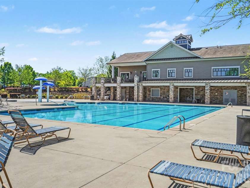 1111 Wallace Lake Road, Indian Land, SC 29707.  MLS# CAR4368715, YatesRealty ID 14086. Community Pool with Zero-Entry Toddler Area