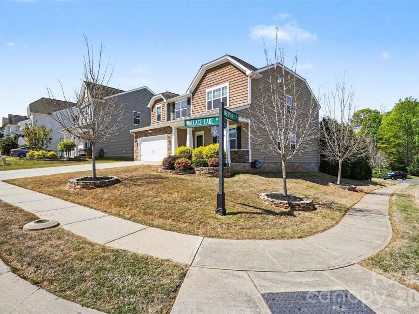 1111 Wallace Lake Road, Indian Land, SC 29707.  MLS# CAR4368715, YatesRealty ID 14086. Corner Lot