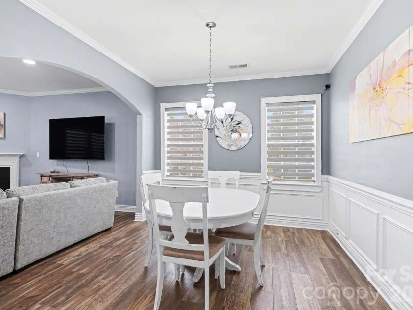 1111 Wallace Lake Road, Indian Land, SC 29707.  MLS# CAR4368715, YatesRealty ID 14086. Dining Room