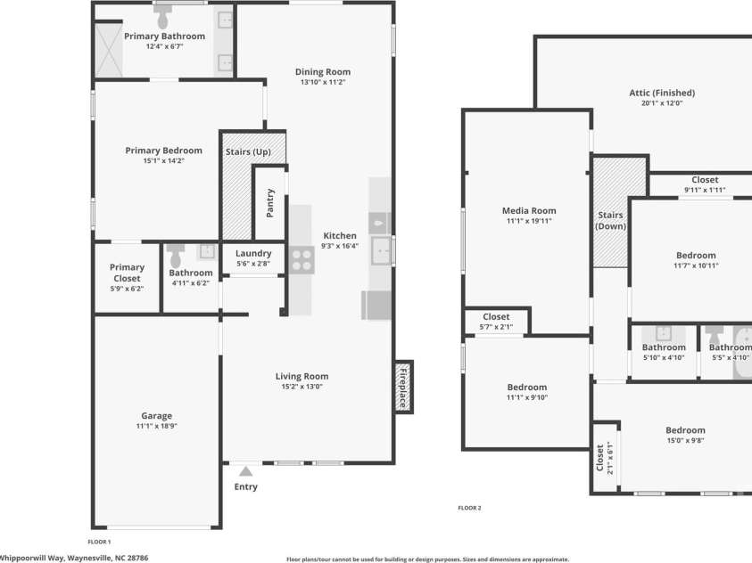 12 Whipoorwill Way, Waynesville, NC 28786.  MLS# CAR4259643, YatesRealty ID 14086. 