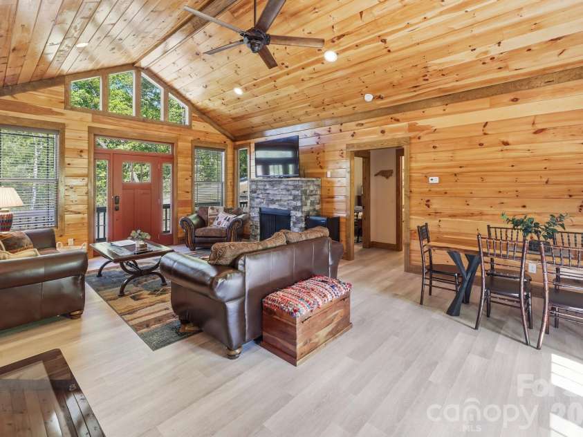 131 Pier Point Drive, Lake Lure, NC 28746.  MLS# CAR4371285, YatesRealty ID 14088. 