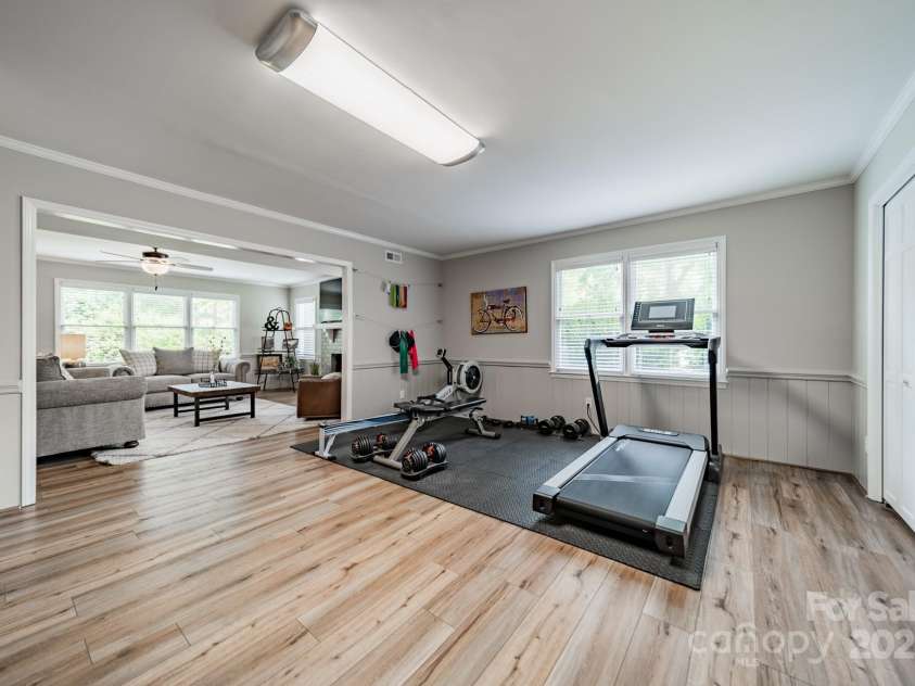 5135 Winding Brook Road, Charlotte, NC 28226.  MLS# CAR4253987, YatesRealty ID 14104. Gym Area