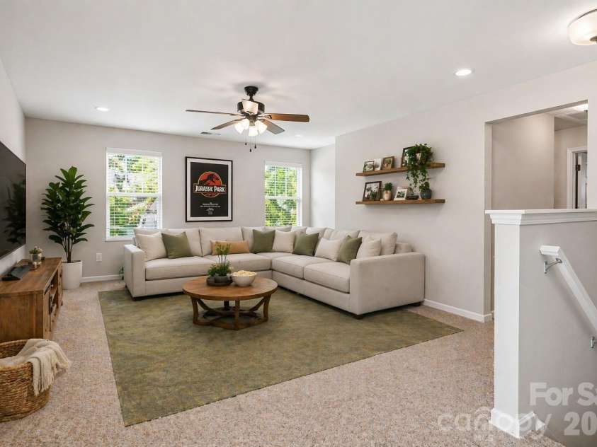 5048 Thomasville Drive, Belmont, NC 28012.  MLS# CAR4370628, YatesRealty ID 14111. Virtually Staged Loft