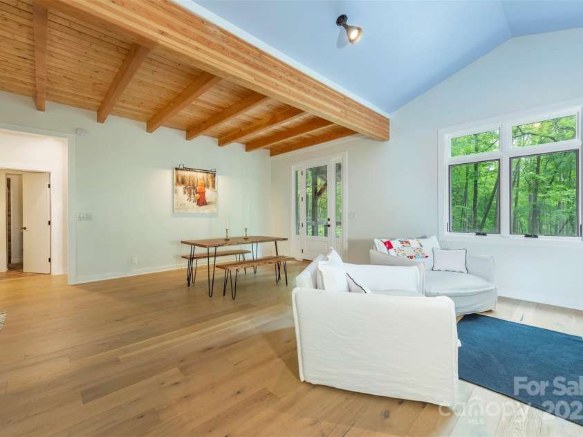 401 Winterle Road, Lake Lure, NC 28746.  MLS# CAR4254959, YatesRealty ID 14115. Wonderful combination of openness and warmth.