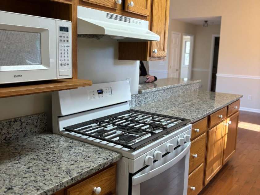 493 Spring Hill Road, Bakersville, NC 28705.  MLS# CAR4308372, YatesRealty ID 14115. Galley kitchen