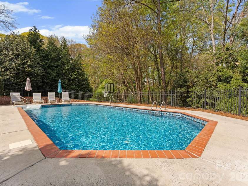 4708 Heatherton Place, Charlotte, NC 28270.  MLS# CAR4363271, YatesRealty ID 14119. Saltwater Pool