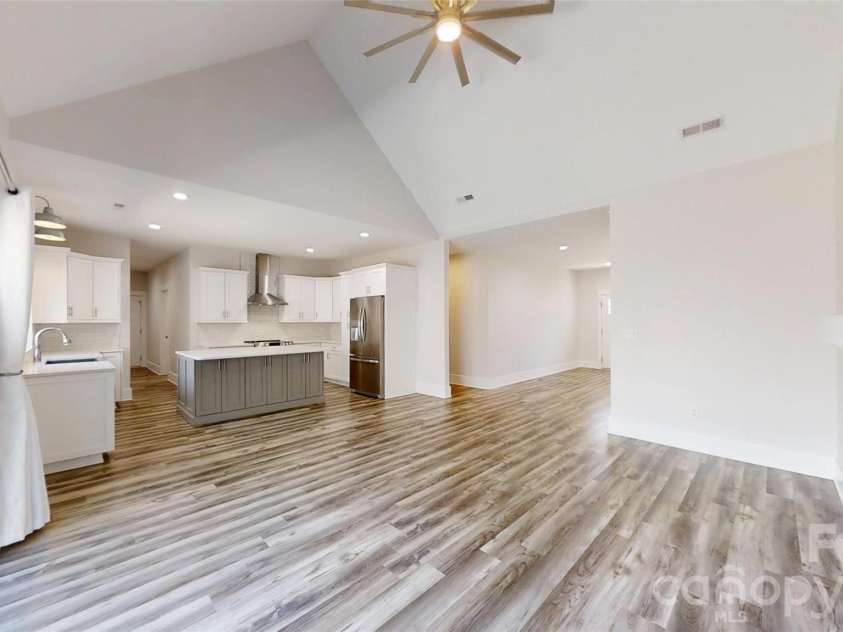 5345 Christopher Road, Iron Station, NC 28080.  MLS# CAR4357522, YatesRealty ID 14122. Bright living room