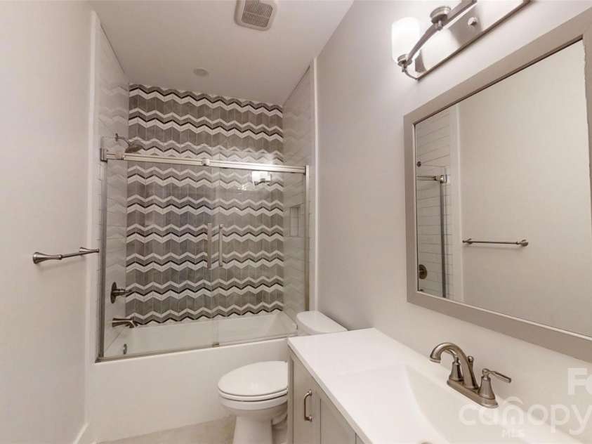 5345 Christopher Road, Iron Station, NC 28080.  MLS# CAR4357522, YatesRealty ID 14122. Hall bath
