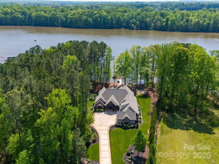 1579 Sunset Pointe Drive, Salisbury, NC 28146.  MLS# CAR4249912, YatesRealty ID 14126. Aerial View of Home