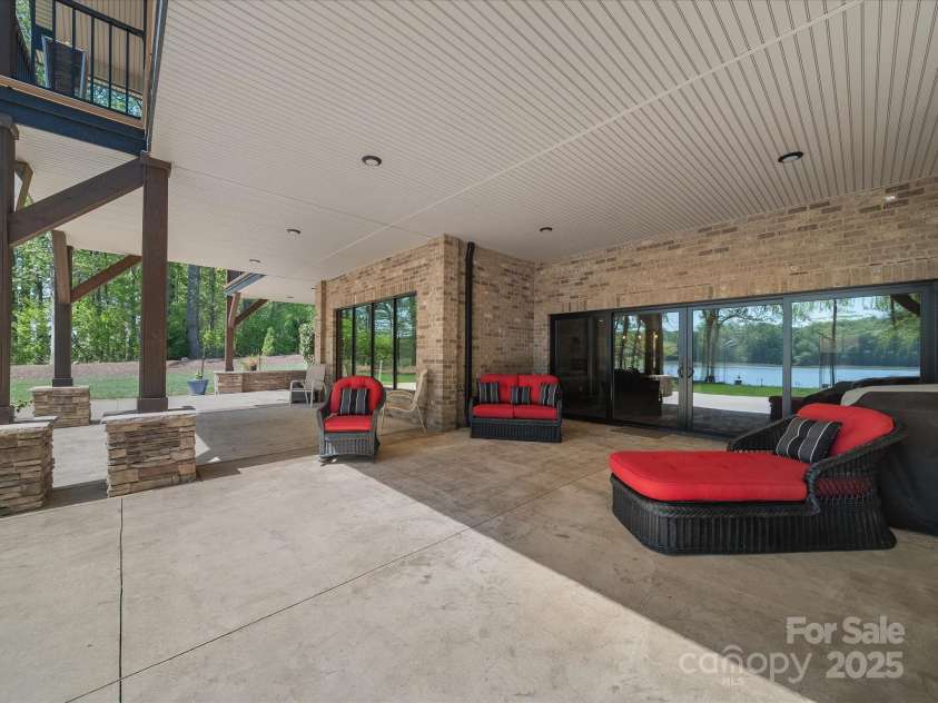 1579 Sunset Pointe Drive, Salisbury, NC 28146.  MLS# CAR4249912, YatesRealty ID 14126. Covered Patio