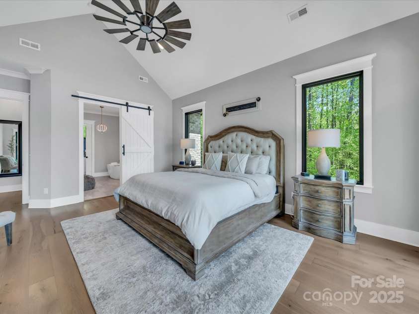 1579 Sunset Pointe Drive, Salisbury, NC 28146.  MLS# CAR4249912, YatesRealty ID 14126. Primary Bedroom