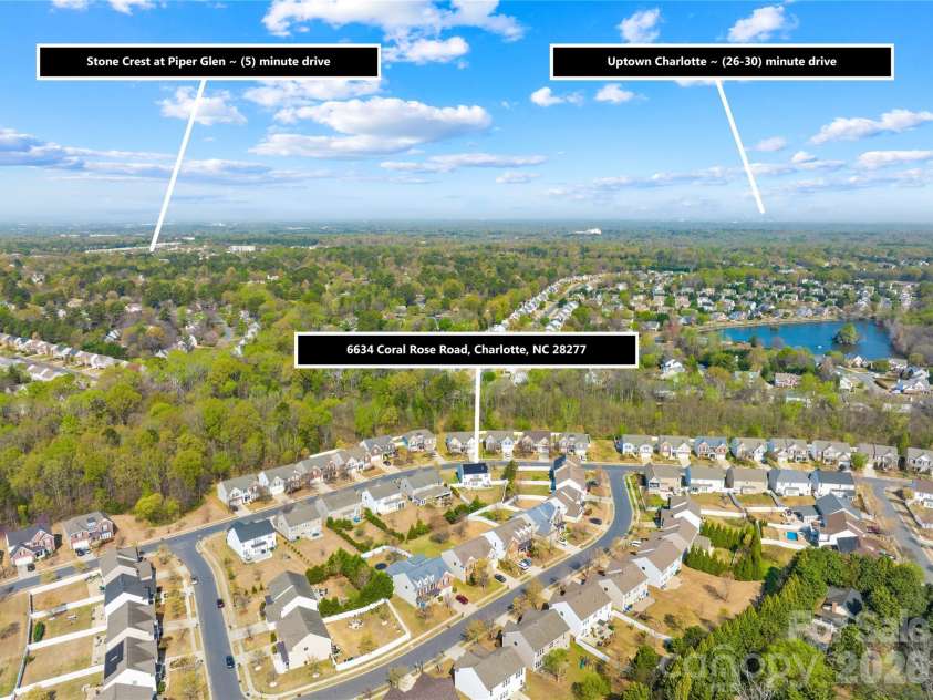 6634 Coral Rose Road, Charlotte, NC 28277.  MLS# CAR4362748, YatesRealty ID 14130. 