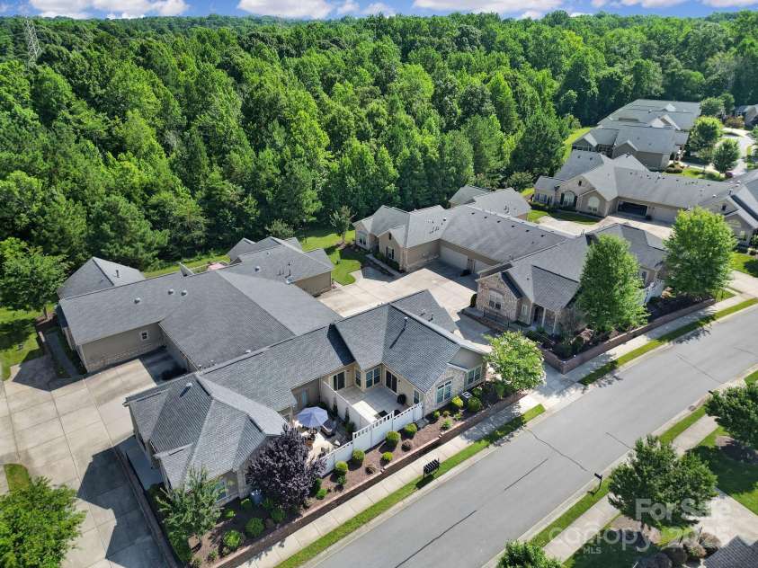 4919 Polo Gate Boulevard, Charlotte, NC 28216.  MLS# CAR4276719, YatesRealty ID 14140. Aerial View