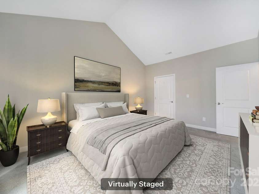 4919 Polo Gate Boulevard, Charlotte, NC 28216.  MLS# CAR4276719, YatesRealty ID 14140. Primary Bedroom