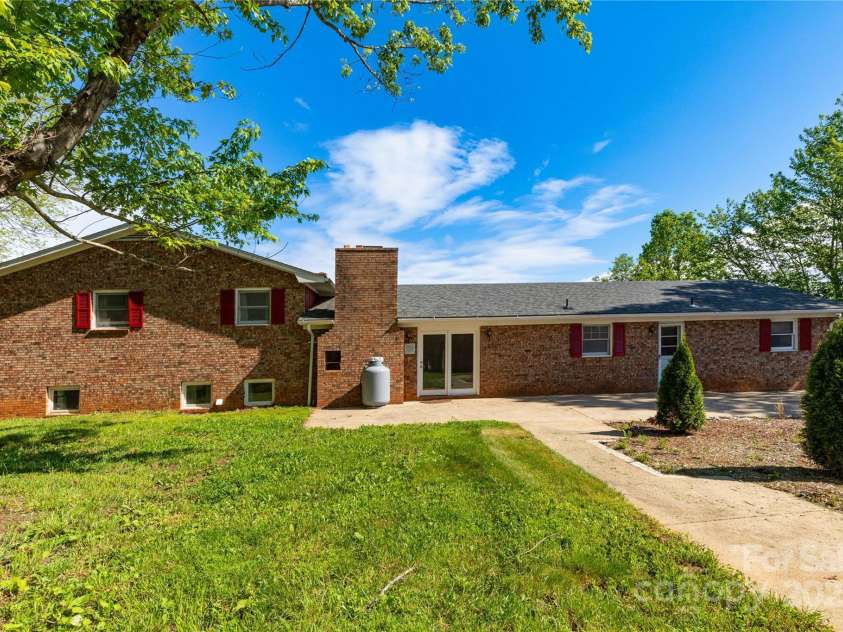 67 Old Turkey Creek Road, Leicester, NC 28748.  MLS# CAR4257740, YatesRealty ID 14147. Rear Exterior