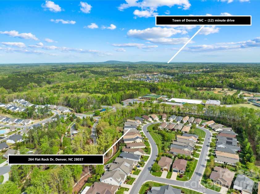 264 Flat Rock Drive, Denver, NC 28037.  MLS# CAR4364100, YatesRealty ID 14151. 