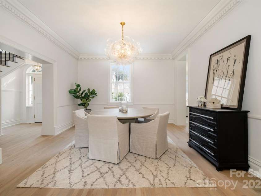 2400 Mecklenburg Avenue, Charlotte, NC 28205.  MLS# CAR4250989, YatesRealty ID 14152. Dining Room