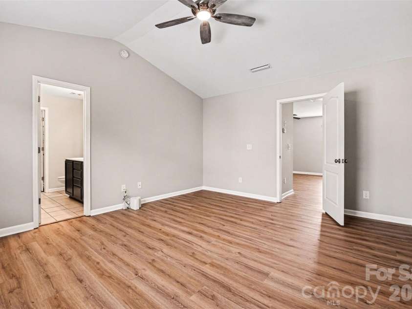 14311 Evening Flight Lane, Charlotte, NC 28262.  MLS# CAR4348964, YatesRealty ID 14156. Primary bedroom