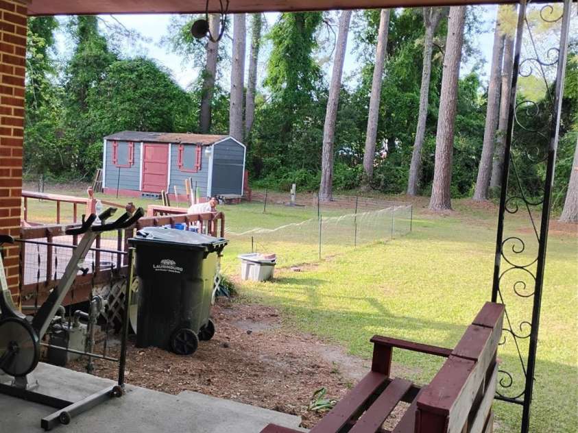 202 Marcellus Street, Laurinburg, NC 28352.  MLS# CAR4248496, YatesRealty ID 14157. Car Port