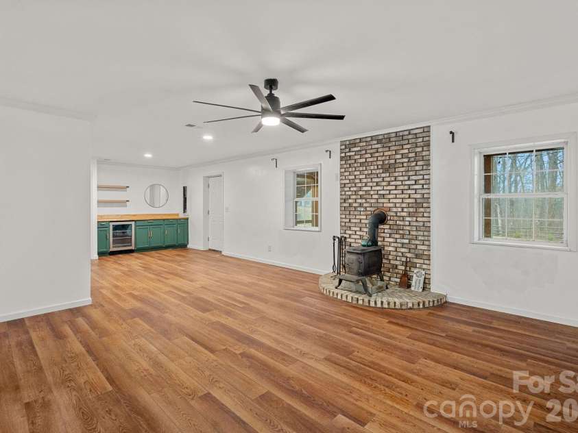 1845 Flowes Store Road, Concord, NC 28025.  MLS# CAR4353597, YatesRealty ID 14164. Finished Basement