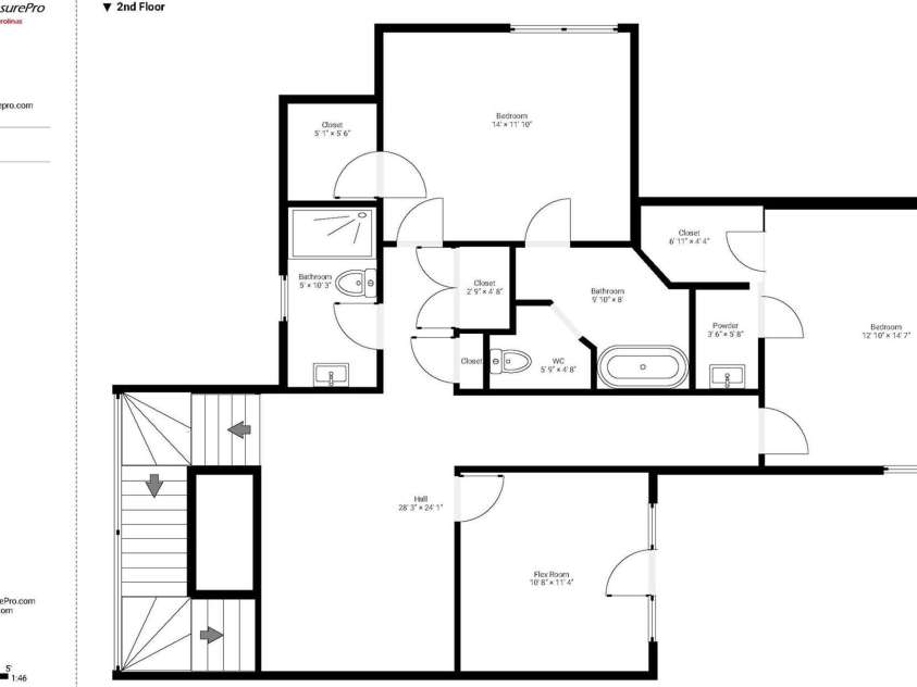 188 Blarney Road, Mooresville, NC 28117.  MLS# CAR4260429, YatesRealty ID 14165. Upper Level