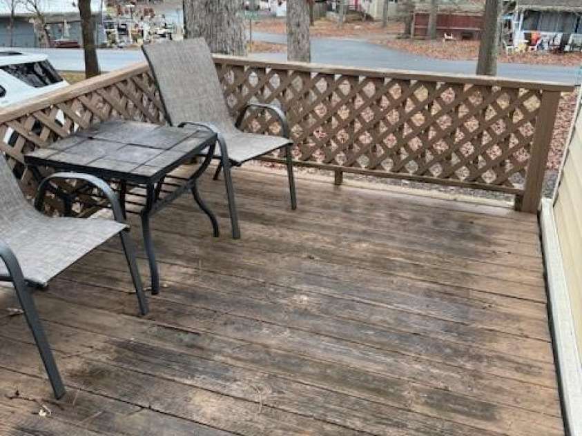 138 Arrowood Trail, Mount Gilead, NC 27306.  MLS# CAR4108572, YatesRealty ID 1418. Side Porch