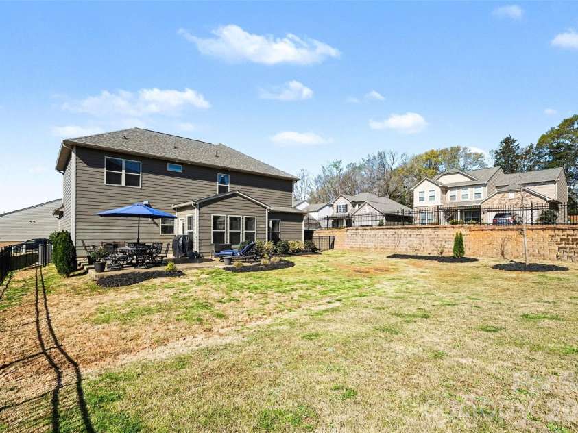 4638 Kensington Place, Indian Land, SC 29707.  MLS# CAR4358603, YatesRealty ID 14182. Backyard