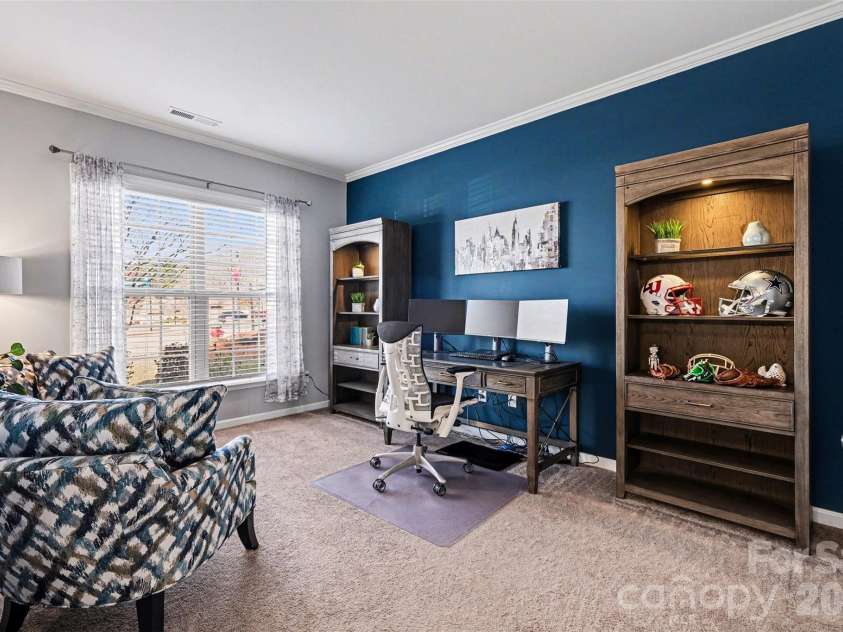 4638 Kensington Place, Indian Land, SC 29707.  MLS# CAR4358603, YatesRealty ID 14182. Home Office