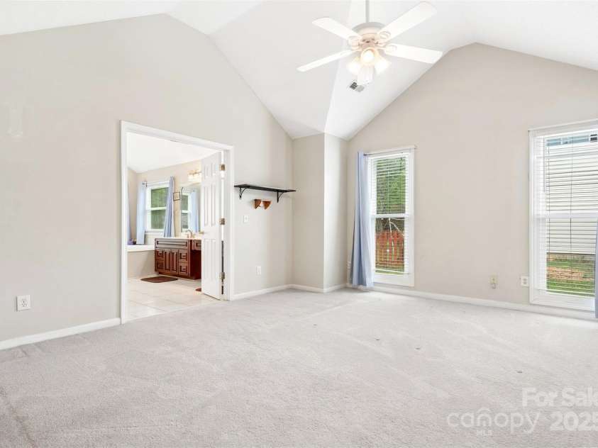 1280 Willowbreeze Court, Concord, NC 28025.  MLS# CAR4247780, YatesRealty ID 14194. Primary Bedroom
